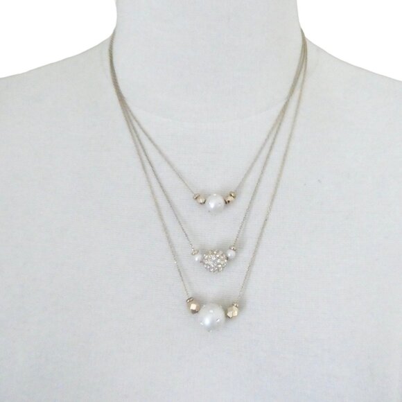 LILLY PULITZER Cosmic Sky Layered pearl necklace - Picture 2 of 5